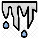 Icicles Ice Winter Icon