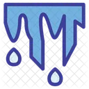 Icicles Ice Winter Icon