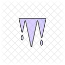 Icicles Nature Environment Icon