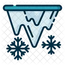 Icicles Spike Of Ice Cold Weather Icon