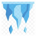 Icicles Winter Cold Icon
