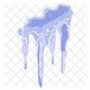 Icicles Winter Roof Icon