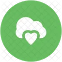Icloud Cloud Heart Icon