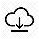 Herunterladen I Cloud Download Download Symbol Symbol