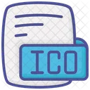 Ico Icon File Color Outline Style Icon Icon