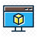 Ícone de design d  Ícone