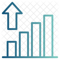 Ícone de gráfico de barras  Ícone
