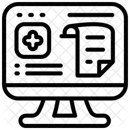Icône de rapport médical  Icône