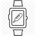 Temperatura Projetada Icone De Relogio Relogio Ícone