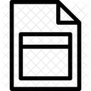 Icono de archivo de diseño  Icono