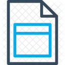 Icono de archivo de diseño  Icono