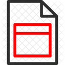 Icono de archivo de diseño  Icono
