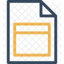 Icono de archivo de diseño  Icono