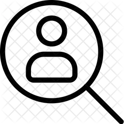 Icono de búsqueda de usuario  Icono