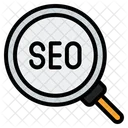 Icono de búsqueda SEO  Icono