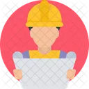 Icono de ingeniero de construcción  Icon