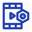 Iconos de configuración de vídeo  Icono
