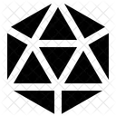 Icosahedron Shape Icon