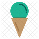 Icream Ice Cream Cone Sweet Icon