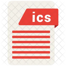 Ics file  Icon