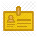 Id Badge Devices Icon