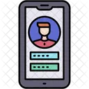ID、身元、検証 アイコン