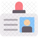 ID、カード、身分証明書 アイコン