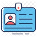 Identifiant Badge Profil Icône