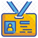 Id Card Pass Icon