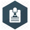 Id Card Identity Icon