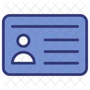 Id Card Identity Icon