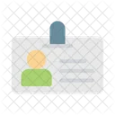 Id Card Office Icon
