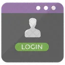 ID Di Accesso Identificazione Utente Account Personale Icon