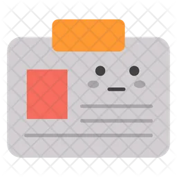Id Badge Emoji Icon