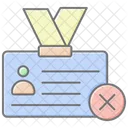 Id Card Awesome Lineal Color Icon Icon