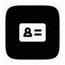 Id Card Identity Identification Icon