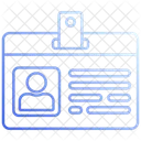 신분증  아이콘