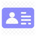 Id Card Badge Icon