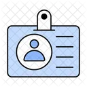 Id Card Student Card Profile Icon