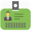 Id Card Business Icon