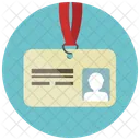 Id Badge Card Icon