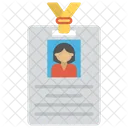Id Card Identification Icon
