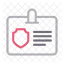 Id Badge Security Icon