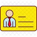 Id Card Employee Icon