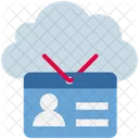Cloud Computing Identification Icon