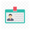 Id Card Employee Card Identification Card Icon