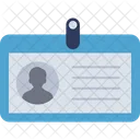 Id Card Identity Badge Icon
