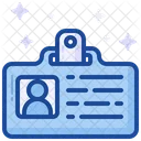 Id Card Identity Employee Icon