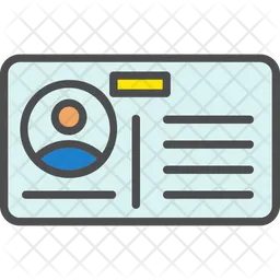 Id Card  Icon