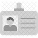 Idcard Employee Manage Icon